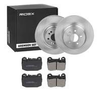 RIDEX 3405B0481 Kit de discos de freno y pastillas