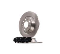 RIDEX 3405B0864 Kit de discos de freno y pastillas