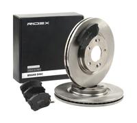 RIDEX 3405B0946 Kit de discos de freno y pastillas