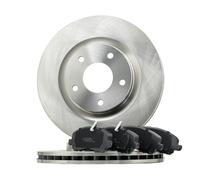 RIDEX 3405B1162 Kit de discos de freno y pastillas