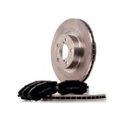 RIDEX 3405B1275 Kit de discos de freno y pastillas