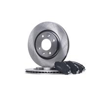 RIDEX 3405B1373 Kit de discos de freno y pastillas