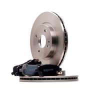 RIDEX 3405B1448 Kit de discos de freno y pastillas