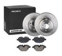 RIDEX 3405B1541 Kit de discos de freno y pastillas