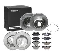 RIDEX 3405B1646 Kit de discos de freno y pastillas