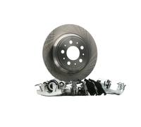 RIDEX 3405B1688 Kit de discos de freno y pastillas