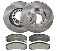 RIDEX 3405B1916 Kit de discos de freno y pastillas