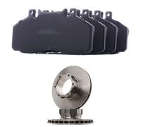 RIDEX 3405B2061 Kit de discos de freno y pastillas