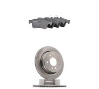 RIDEX 3405B2295 Kit de discos de freno y pastillas