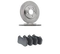 RIDEX 3405B2358 Kit de discos de freno y pastillas