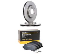 RIDEX 3405B2497 Kit de discos de freno y pastillas