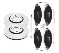 RIDEX 3405B2561 Kit de discos de freno y pastillas