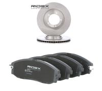 RIDEX 3405B2583 Kit de discos de freno y pastillas