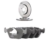 RIDEX 3405B2658 Kit de discos de freno y pastillas