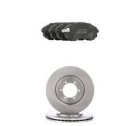 RIDEX 3405B2745 Kit de discos de freno y pastillas