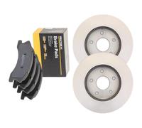 RIDEX 3405B2783 Kit de discos de freno y pastillas