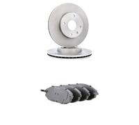 RIDEX 3405B2833 Kit de discos de freno y pastillas