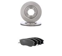 RIDEX 3405B2895 Kit de discos de freno y pastillas