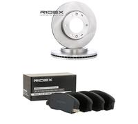 RIDEX 3405B2926 Kit de discos de freno y pastillas