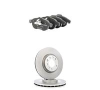 RIDEX 3405B3139 Kit de discos de freno y pastillas