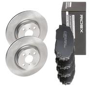 RIDEX 3405B3153 Kit de discos de freno y pastillas