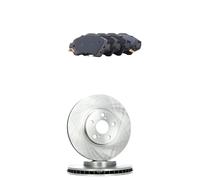 RIDEX 3405B3215 Kit de discos de freno y pastillas