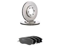 RIDEX 3405B3221 Kit de discos de freno y pastillas