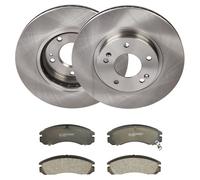 RIDEX 3405B3263 Kit de discos de freno y pastillas