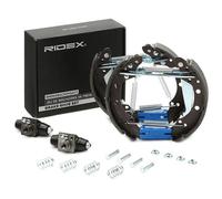 RIDEX 3859B0002 Kit frenos disco de tambor Trasero Kit freno frenos de tambor Zapatas de freno compatible con VW Polo V Hatchback 6R1, 6C1 Polo IV Hatchback 9N, 9A GOLF II 19E, 1G1 GOLF III 1H1