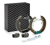 RIDEX 3859B0007 Kit frenos disco de tambor Trasero Kit freno frenos de tambor Zapatas de freno compatible con RENAULT Thalia I LB LAGUNA I B56, 556 Twingo I Furgoneta/Hatchback S06, PEUGEOT 206