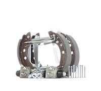 RIDEX 3859B0020 Kit frenos disco de tambor Trasero con accesorios con cilindro de freno de rueda Compatible con VW Lupo/Lupo 3L 6X1, 6E1