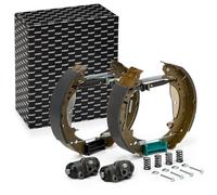 RIDEX 3859B0308 Kit frenos disco de tambor Trasero con cilindro de freno de rueda con accionador Compatible con SUZUKI VITARA Cabrio ET, TA