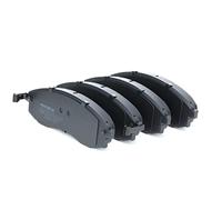 RIDEX 402B0724 Juego para eje Juego de pastillas de freno Delantero Chapa antichirridos compatible con HYUNDAI LANTRA II J-2