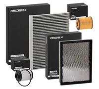 RIDEX 4055F0823 Kit de filtros Juego de filtro Set de filtros Juego de filtros compatible con VW Golf VII Hatchback 5G1, BQ1, BE1, BE2, OPEL Astra H Caravan A04 Zafira B A05 Astra H Hatchback A04