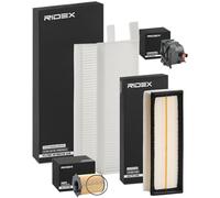 RIDEX 4055F11579 Kit de filtros Juego de filtro Set de filtros Juego de filtros compatible con VW Polo IV Hatchback 9N, 9A Passat B8 Variant 3G5, CB5 Golf V Hatchback 1K1 New Beetle Hatchback 9C1, 1C1