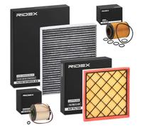 RIDEX 4055F28438 Kit de filtros con junta con filtro previo con rejilla incorporada Compatible con OPEL Astra J Sports Tourer P10 Gasóleo
