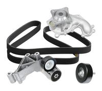 RIDEX 4172P0095 Bomba de agua + kit de correa poli V