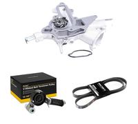 RIDEX 4172P0100 Bomba de agua + kit de correa poli V