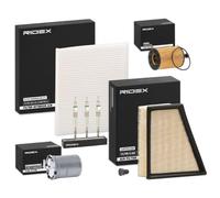 RIDEX 4682P8051 Kit de servicio Kit de piezas revisión Kit de mantenimiento compatible con VW Polo IV Hatchback 9N, 9A Fox Hatchback 5Z1, 5Z3, 5Z4, SKODA Fabia II Combi 545 Fabia I Combi 6Y5 FABIA 6Y2