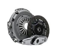 RIDEX 479C0340 Kit de embrague con placa de apriete de embrague con plato de embrague con cojinete de desembrague con horquilla desembrague con casquillo guía compatible con VW