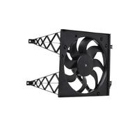 RIDEX 508R0190 Ventilador de motor con bastidor radiador (armazón) Compatible con VW Polo V Hatchback 6R1, 6C1