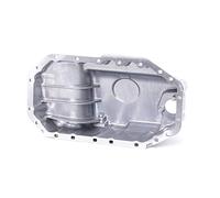 RIDEX 592O0018 Cárter de aceite con tornillo purga aceite con junta tórica con taladro para sensor de nivel de aceite sin sensor sin junta de cárter de aceite Compatible con VW Golf IV Hatchback 1J1