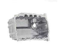 RIDEX 592O0074 Cárter de aceite con tornillo purga aceite con taladro para sensor de nivel de aceite sin junta de cárter de aceite con junta tórica Compatible con VW Polo V Hatchback 6R1, 6C1
