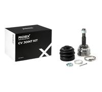 RIDEX 5J0071 Juego de articulación árbol de transmisión Delantero con grasa con tuerca Compatible con NISSAN ALMERA II Hatchback N16