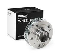 RIDEX 653W0002 Cubo de rueda Delantero Trasero con anillo sensor ABS sin cojinete rueda Compatible con VW Golf 4 Hatchback 1J1
