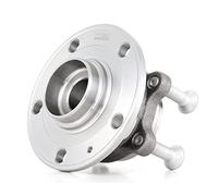 RIDEX 654W0009 Juego de cojinete de rueda Delantero, ambos lados con anillo sensor magnético incorporado con tornillos Compatible con VW Golf VII Hatchback 5G1, BQ1, BE1, BE2
