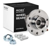 RIDEX 654W0060 Juego de cojinete de rueda Delantero, ambos lados con sensor ABS incorporado con tornillos Compatible con OPEL Zafira B A05