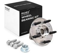 RIDEX 654W0147 Juego de cojinete de rueda Delantero, ambos lados con tornillos Compatible con OPEL Insignia A Sports Tourer G09