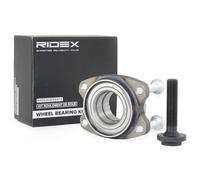 RIDEX 654W0221 Juego de cojinete de rueda Delantero, ambos lados Trasero ambos lados sin buje de rueda con tornillos Compatible con VW Passat B5 GP Variant 3BG, 3B6
