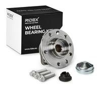 RIDEX 654W0519 Juego de cojinete de rueda Delantero, ambos lados con sensor ABS incorporado Rodamiento integrado en buje de rueda Compatible con OPEL Zafira B A05
